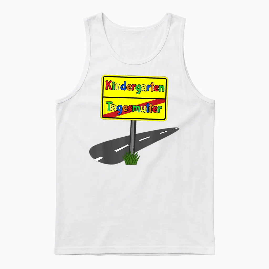 Abschiedsgeschenke Für Tageskinder Tagesmutter Kindergarten Unisex Tank Top in White