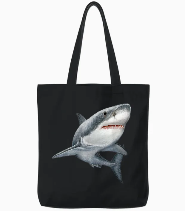 Sharks Children, Sharks Girls, Sharks Costume, Sharks for Women, T-Shirt, Black Tote Bags in Black