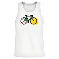 Tour France 2023 / Bike Race Unisex Tank Top - White – 2