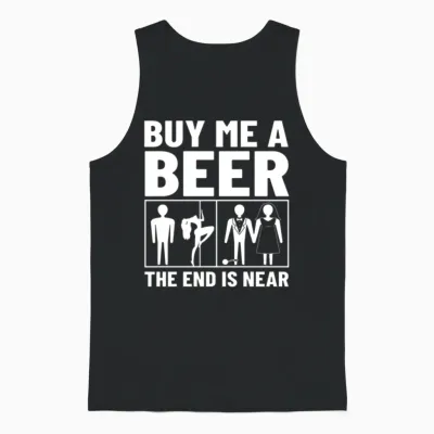 Party Before Wedding Bachelor Party Ideas Vintage Unisex Tank Top - Black