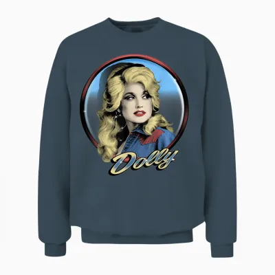 Dolly Parton Western Unisex Sweatshirt - Dark Heather