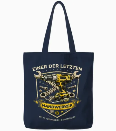 Handwerker Geschenk Mann Papa – Einer Der Letzten Handwerker Tote Bags - Navy