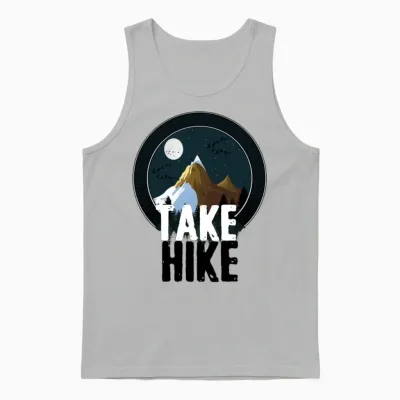 Hike Unisex Tank Top - Ash