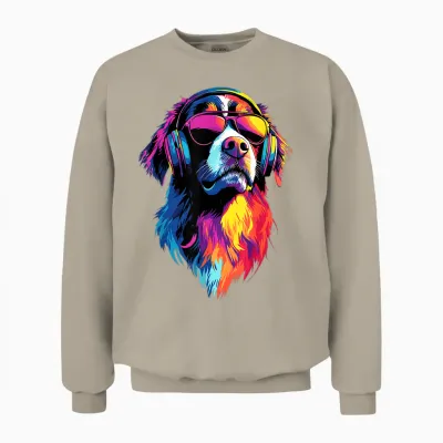 Bernese Mountain Dog Schweizer Sennenhund Swiss Cattle Dogs T-Shirt, Black, S Unisex Sweatshirt - Sand