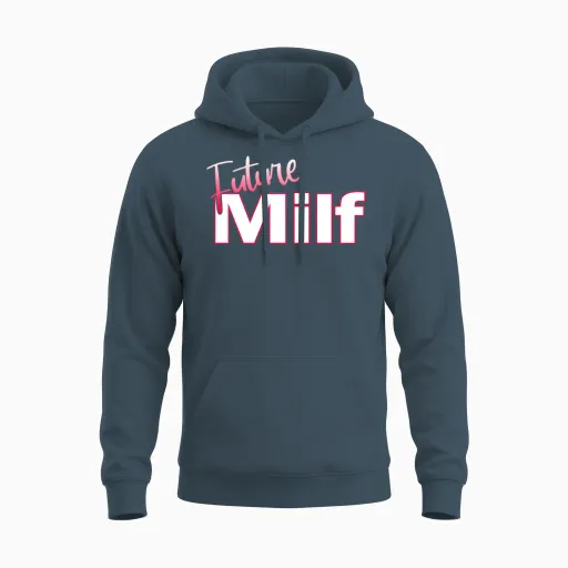 Future Milf Unisex Hoodie - Dark Heather