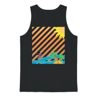 Surfer Girl - Summer Edition Unisex Tank Top - Black – 1