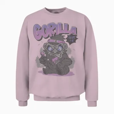 Gorilla Glue Mmxxii Unisex Sweatshirt - Light Pink