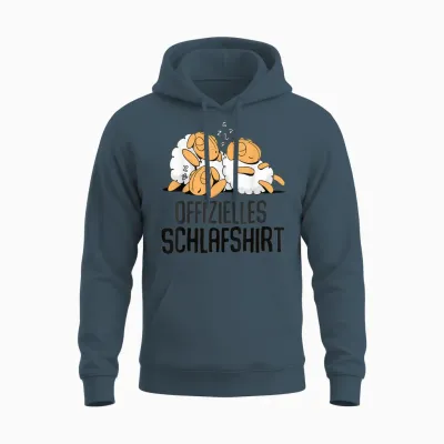 Schaf Offizielles Schlafshirt Schlafanzug & Nachthemd Schaf Unisex Hoodie - Dark Heather