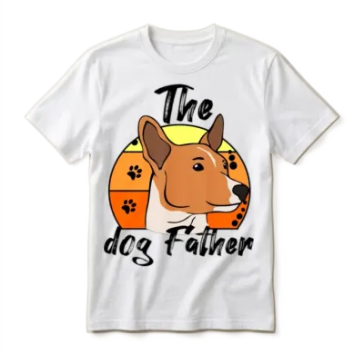 The Dog Father Unisex T-Shirt - White