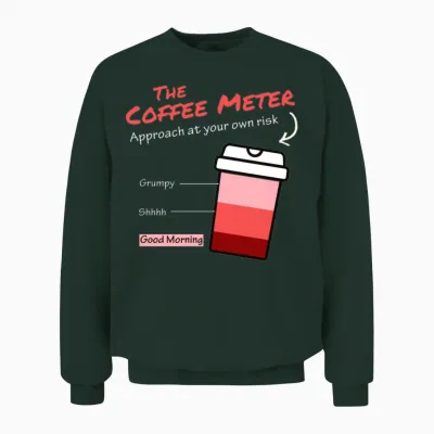 The Coffee Meter Unisex Sweatshirt - Forest