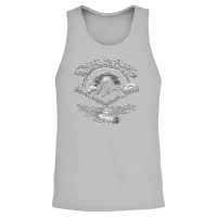 Vintage Mountain Unisex Tank Top - Ash – 2