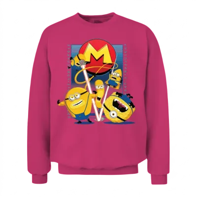 Minions Mega Minions with Super Powers Unisex Sweatshirt - Heliconia