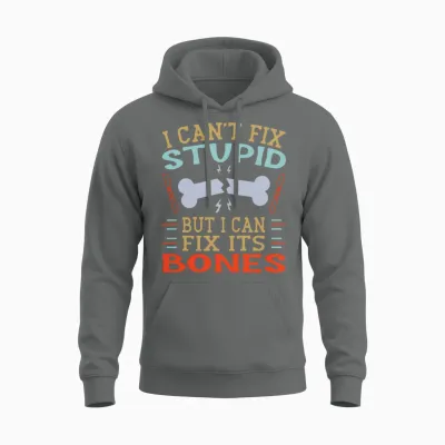 Orthopaedic Surgeon Can Fix Bones Ortho Doctor Unisex Hoodie - Graphite Heather