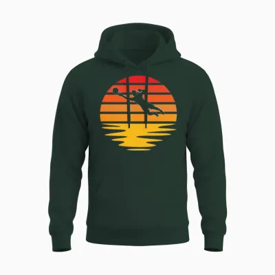 Keeper Retro Unisex Hoodie - Forest