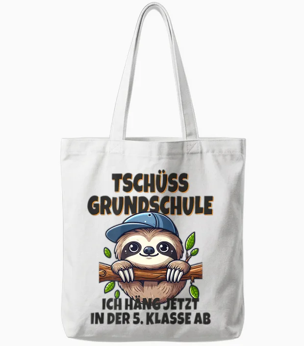 4. Grundschule 5. Klasse Realschule Gymnasium Abschluss 2026 Tote Bags in White