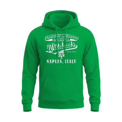 Forrest Sherman High School Naples Italy Wildcats Unisex Hoodie - Irish Green