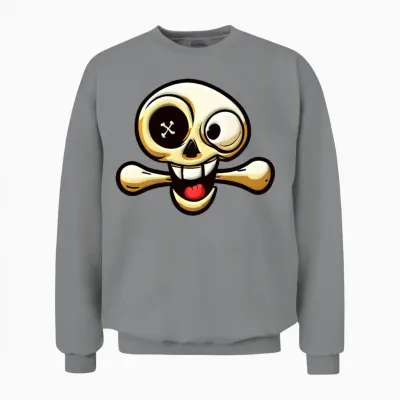 Funny Bone Unisex Sweatshirt - Sport Grey