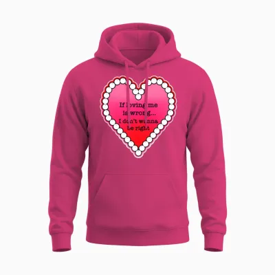 Funny Self Love Quote Unisex Hoodie - Heliconia