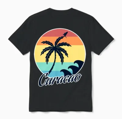 Curacao Unisex T-Shirt - Black