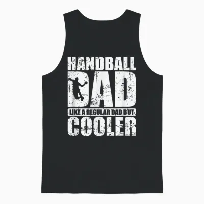 Handball-Dad Wie Ein Normaler Papa, Aber Cooler Unisex Tank Top - Black
