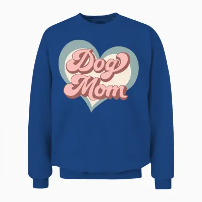 Dog Mom Unisex Sweatshirt - Royal