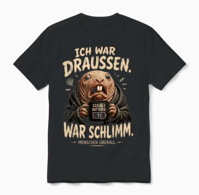Sarkasmus Ironie Sarkastischer Spruch Humor Lustig Sarkasmus Unisex T-Shirt in Black