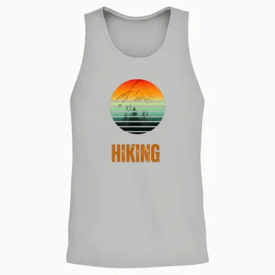 Hiking Unisex Tank Top - Ash