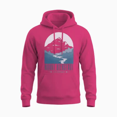 Mount Bierstadt Colorado Unisex Hoodie - Heliconia