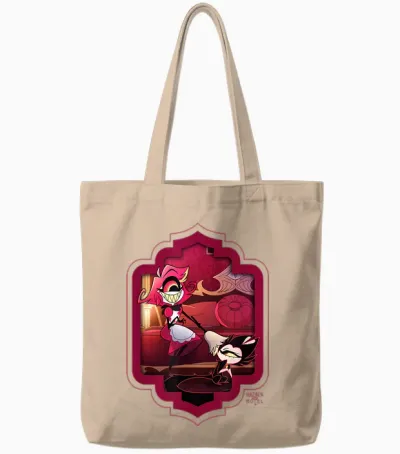 Hazbin Hotel - Niffty Tote Bags - Natural