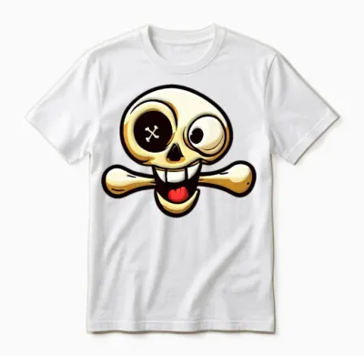 Funny Bone Unisex T-Shirt - White