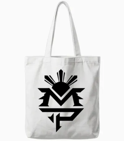 Manny Pacquiao Tote Bags - White