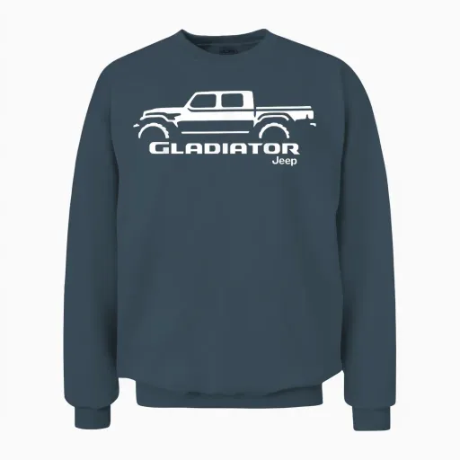 Jeep Gladiator Unisex Sweatshirt in Dark Heather