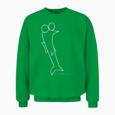 Roach - Piscis Rutilus Unisex Sweatshirt - Irish Green
