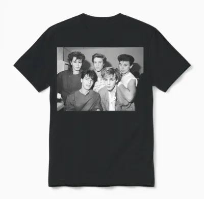 Duran Duran Rio Era Bandfoto 1982 Unisex T-Shirt - Black