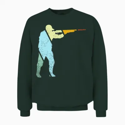 Hunting Retro Unisex Sweatshirt - Forest