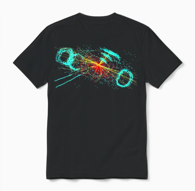 Cooles T-Shirt - Physik Theory Higgs Boson Element Unisex T-Shirt in Black