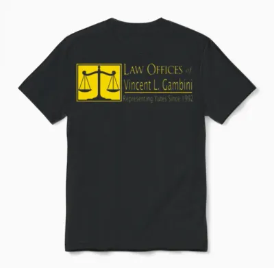 Law Offices of Vincent L. Gambini - Funny Novelty Unisex T-Shirt - Black