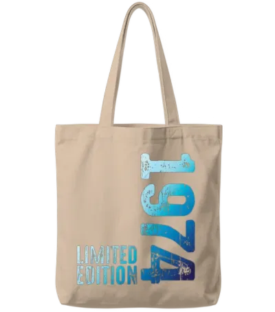 Since 1974 Year 1974 Retro Vintage 1974 Birth Tote Bags - Natural