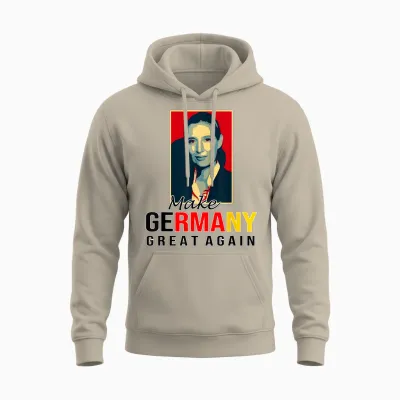 Make Germany Great Again Alice Weidel 2025 Bundeskanzlerin Unisex Hoodie - Sand