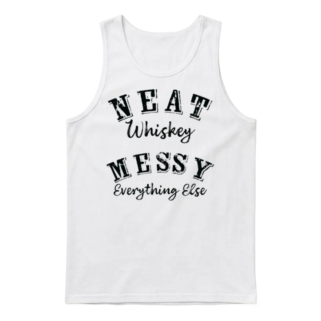 Funny Horse Race Betting Phrase Derby Bourbon Drin Unisex Tank Top - White