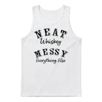 Funny Horse Race Betting Phrase Derby Bourbon Drin Unisex Tank Top - White – 1
