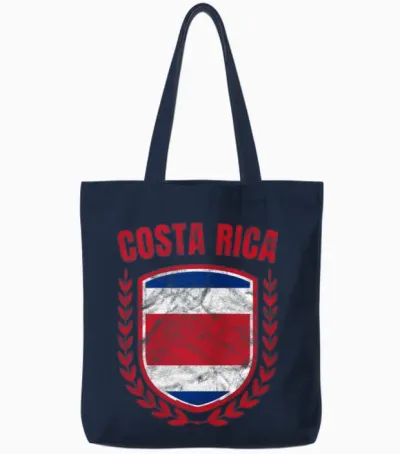 Costa Rica Tote Bags - Navy