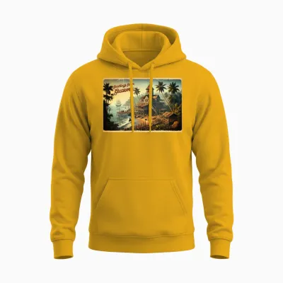 Greetings from Guarma Unisex Hoodie - Gold