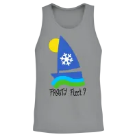 Frosty Fleet 9 - Large and Loud Unisex Tank Top - Sport Grey – 2