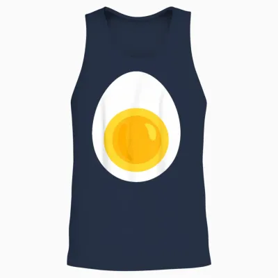 Deviled Egg Halloween Costume Unisex Tank Top - Navy