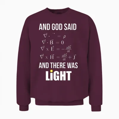 Physics Unisex Sweatshirt - Maroon