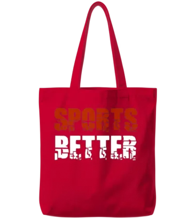 Sports Better Funny Horse Betting Derby Gambling Tote Bags - Red