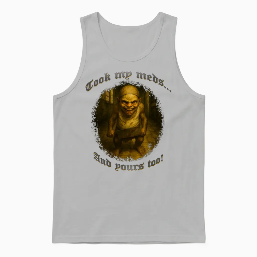 Goblin Chef Mischief - Chefs & Cooks Unisex Tank Top in Ash