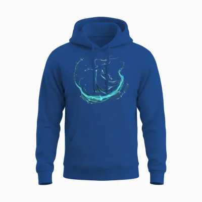 Zodiac Signs Series Unisex Hoodie - Royal