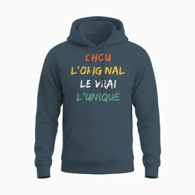 L'original L'unique Chou Garçon Prénom Chou Unisex Hoodie - Dark Heather